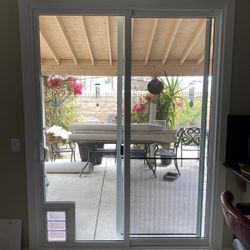 Sliding Doggie Door 