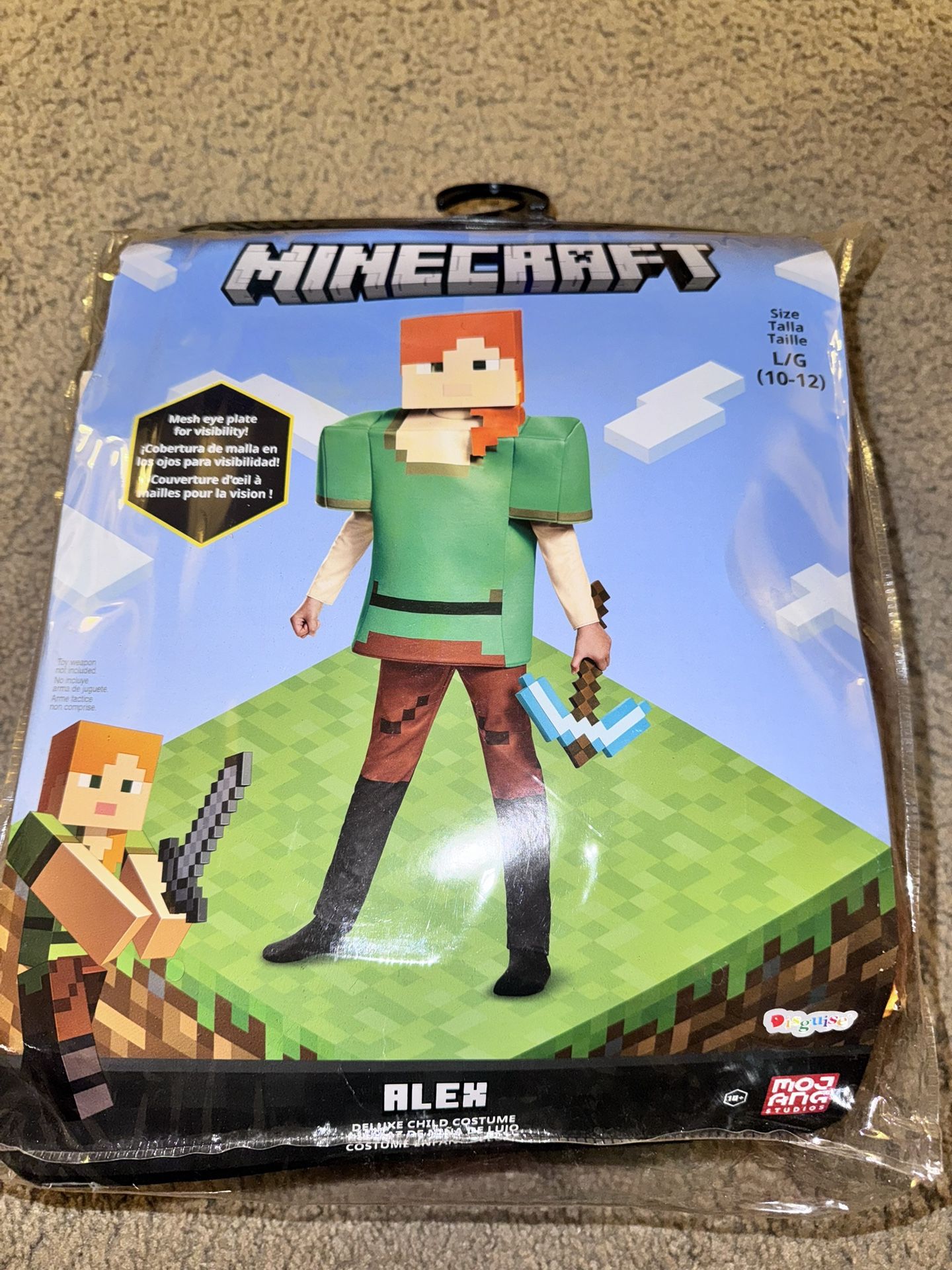 Minecraft Alex Deluxe Child Costume