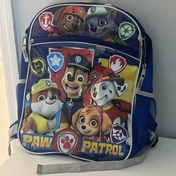 Kids Paw patrol b backpack