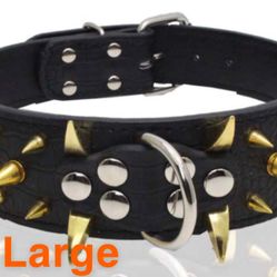 Large Spike Collar