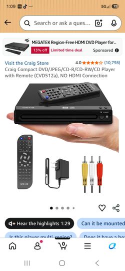 New DVD Player