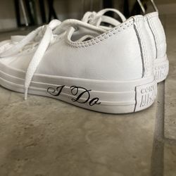 Custom Converse Wedding Shoes