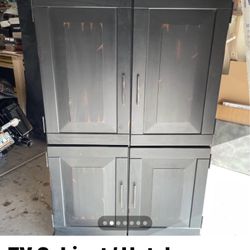 Pier 1 Media/ Work Station / Armoir/Storage Cabinet