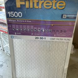 filtrete 1500 20x30x1 Filter