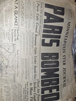 Lot Of 1930s 40 Original News Papers