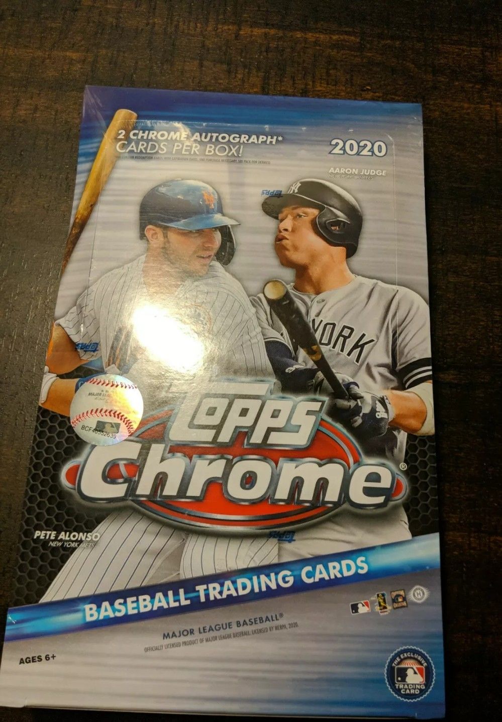 Topps chrome baseball hobby box