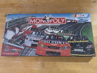 Monopoly NASCAR Collector’s Edition Board Game (New Sealed)