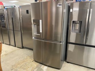 NEW! FRIGIDARE FRENCH 4 Door Stainless Steel Refrigerator/Freezer Model #GRQC2255BF (Bellevue)