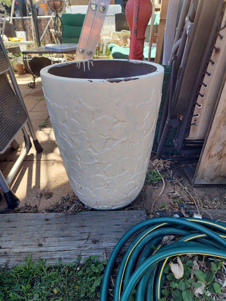 Large Clay Planters