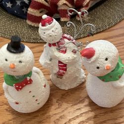 Snowmen Bobble heads