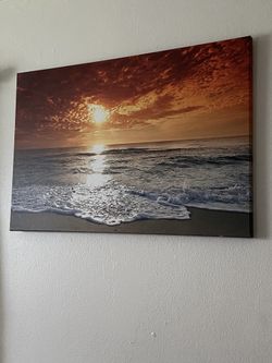 Sunset Canvas Wall Decor