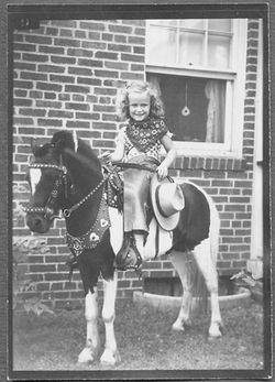 Vintage kids western outfit from pony pictures