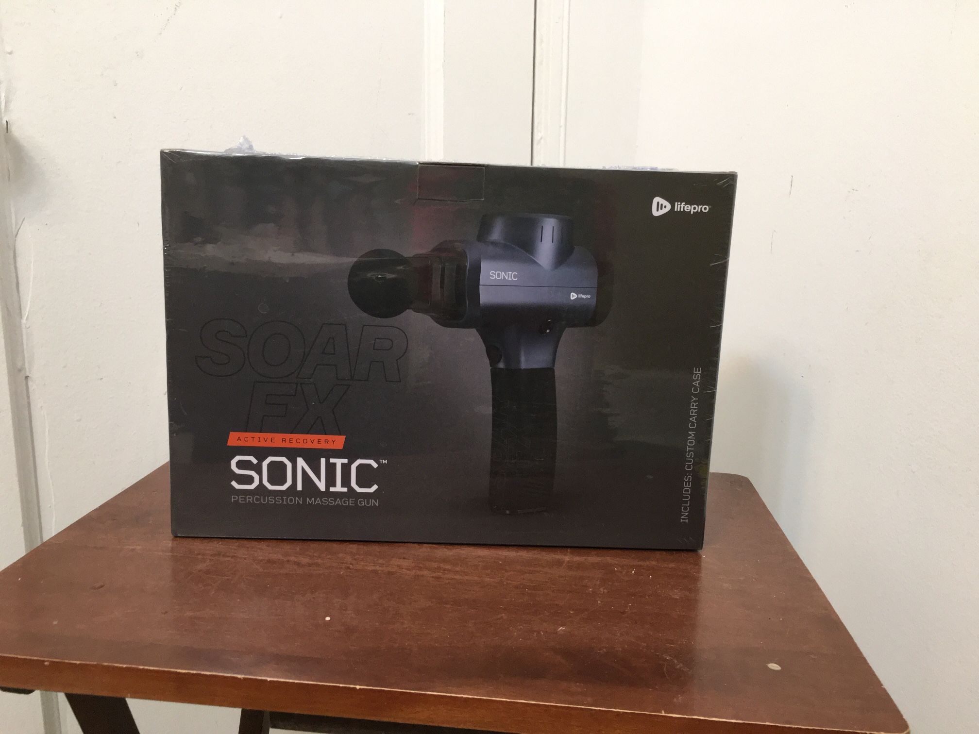 LifePro Sonic Handheld Percussion Massage Gun