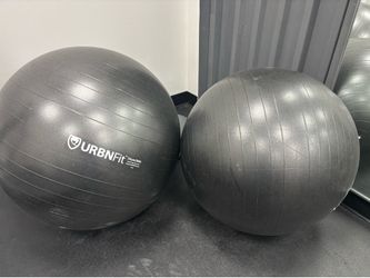 URBNFit Exercise Ball Set – 2 Stability Balls