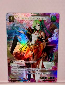Grand Archive Liu Bei, Oathkeeper (CSR) Mortal Ambition Foil tcg