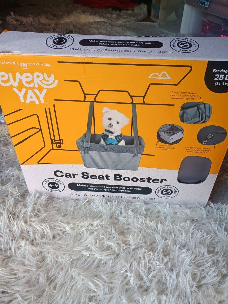 Every Yay Dog Car Seat Booster