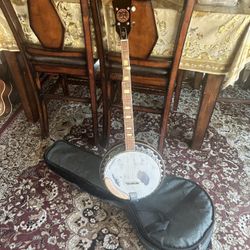 Gorgeous Hondo 1976 bicentennial 5 string banjo 1976