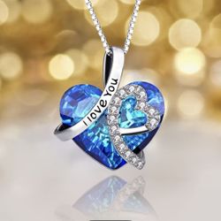  “I Love You Forever” 925 Sterling Silver Necklace 