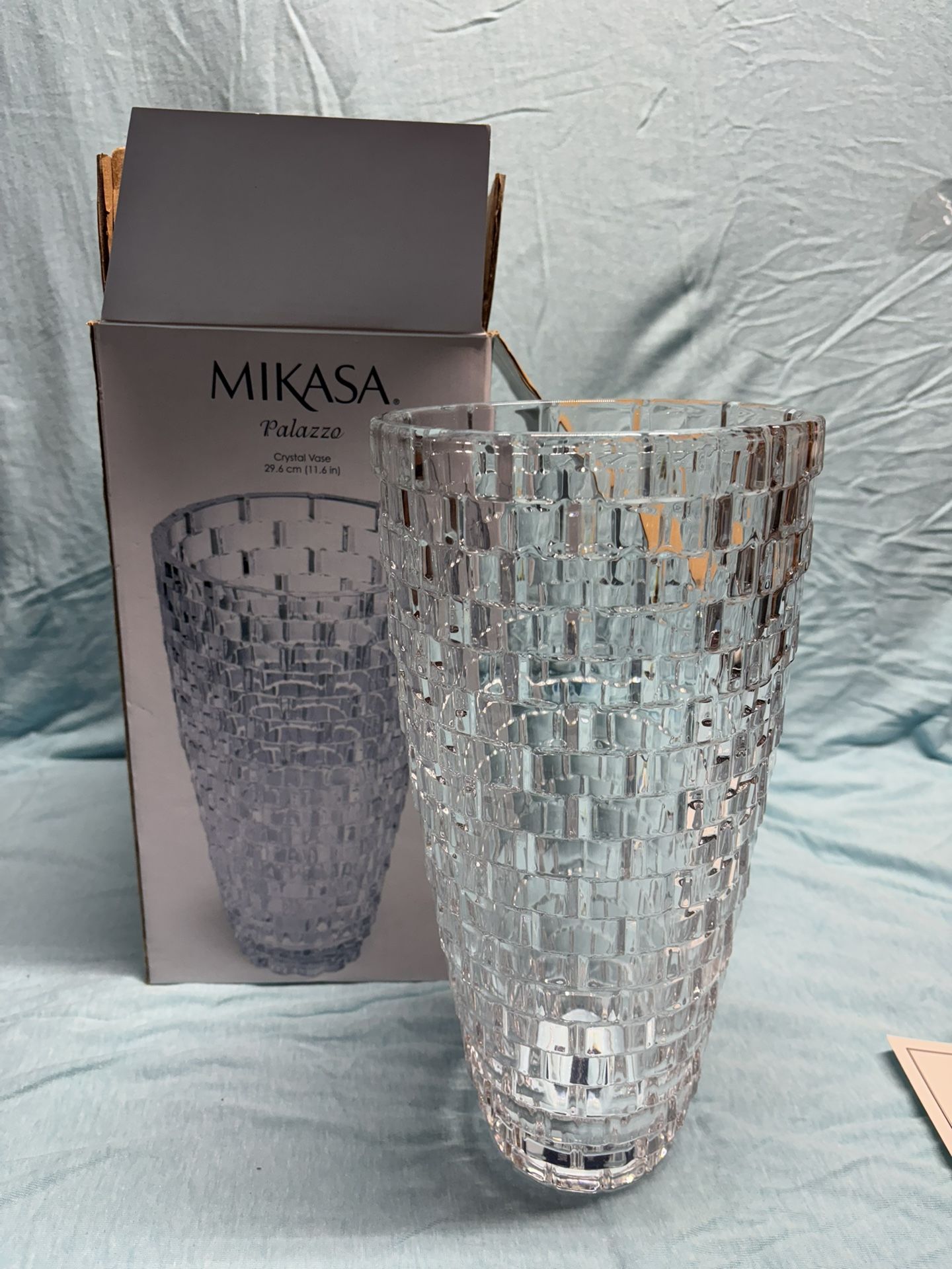 Mikasa Crystal Vase