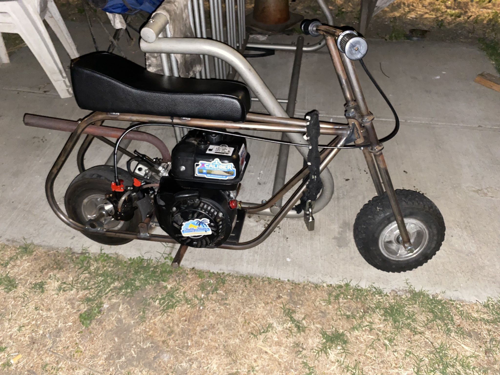 Minibike With A Carburetor