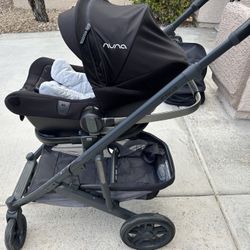 Uppababy Travel System Paired W Nuna Pipa Infant Car Seat And Base