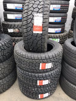 10-ply All Terrain Tires available message size for pricing