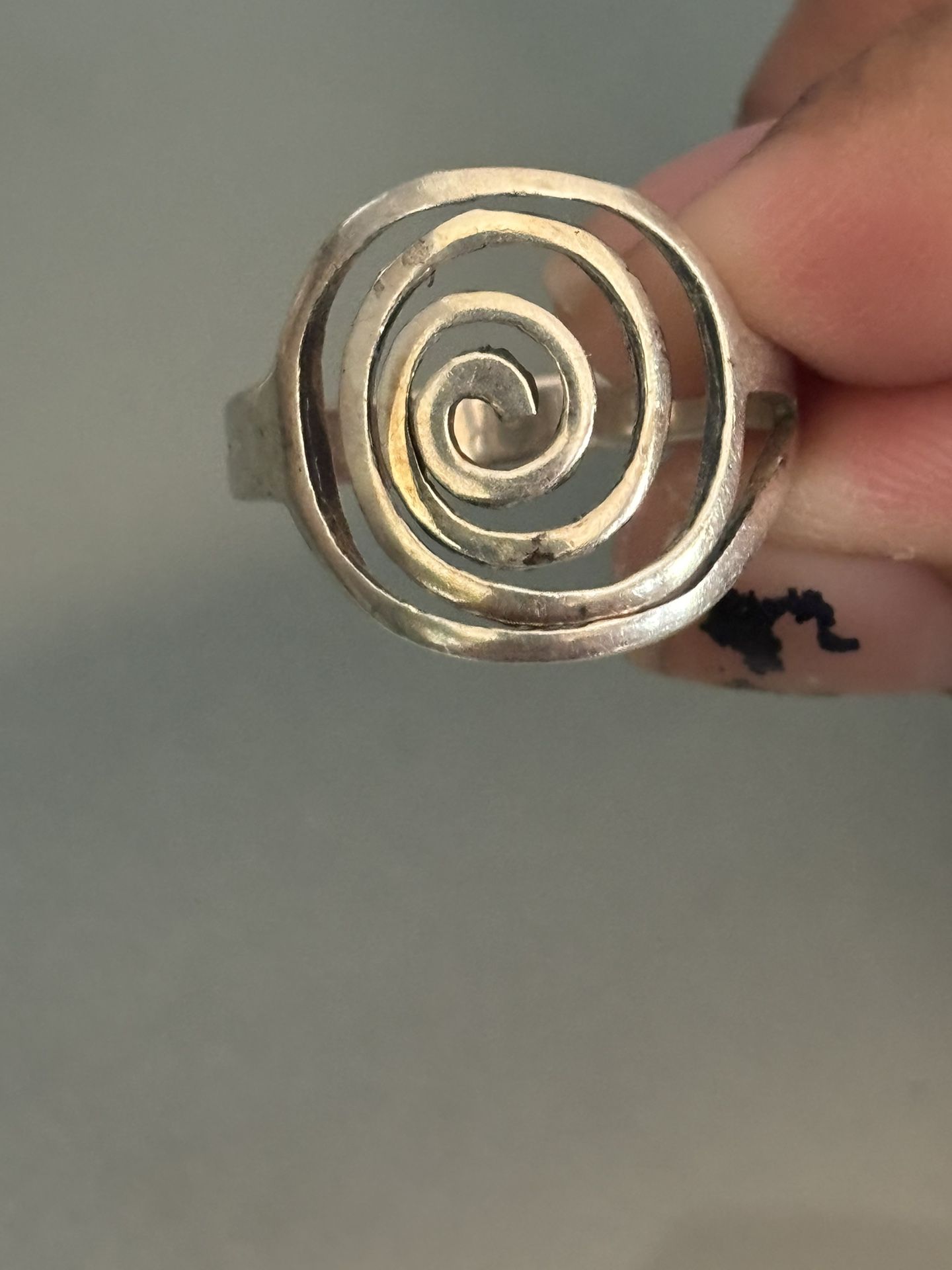Swirl Ring Sterling Silver