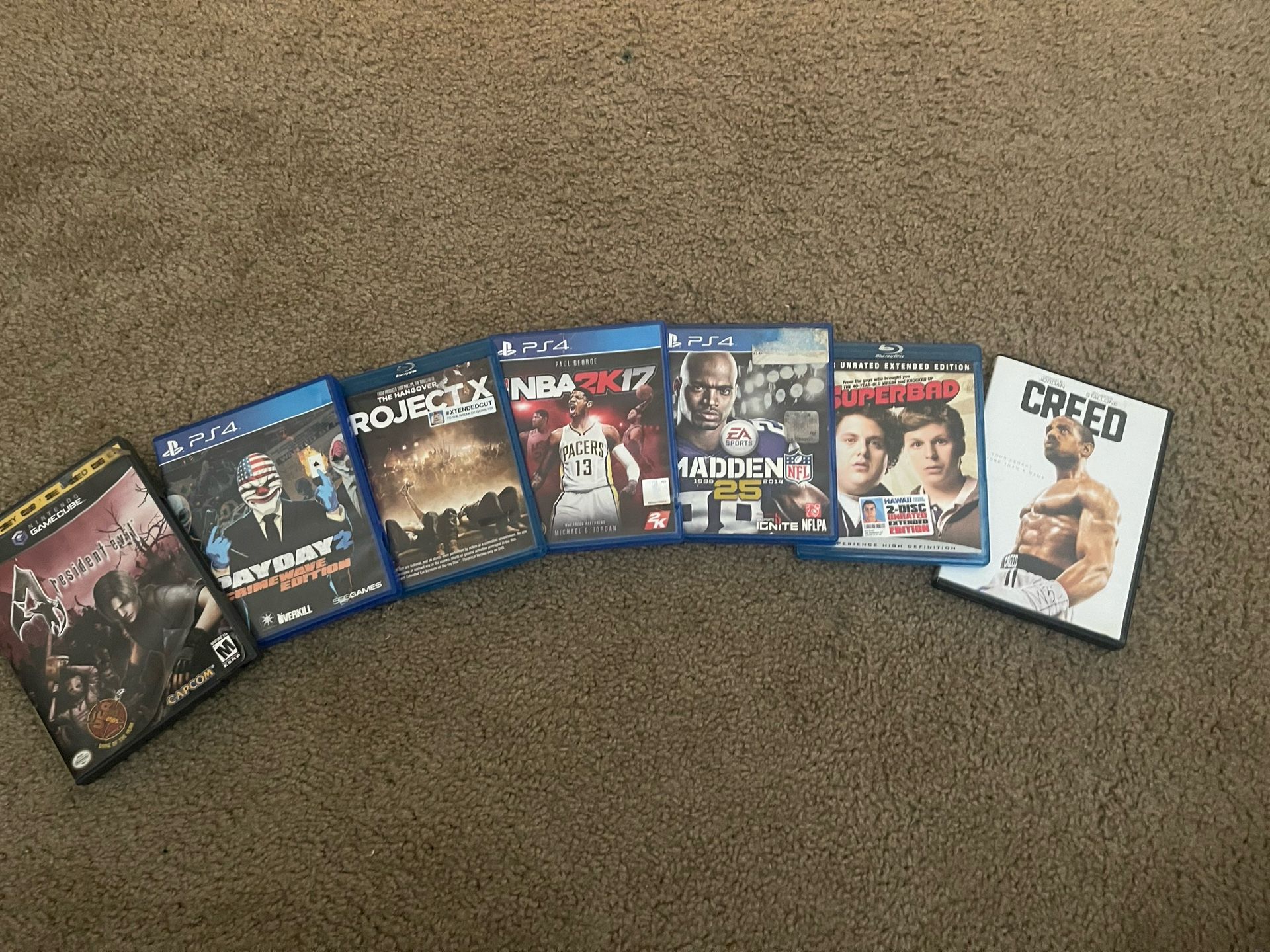 PS4 Game And Movie Bundle