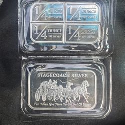 Stagecoach 1oz.  Silver Bar