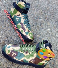 CUSTOM AF1 High BAPE (MEN)