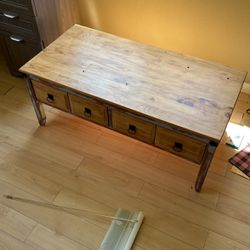Refinished Dresser/coffee Table