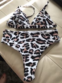 Swimsuit women’s Leopard Bikini Cheetah Bra