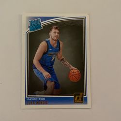 Luka Doncic DONRUSS RATED ROOKIE