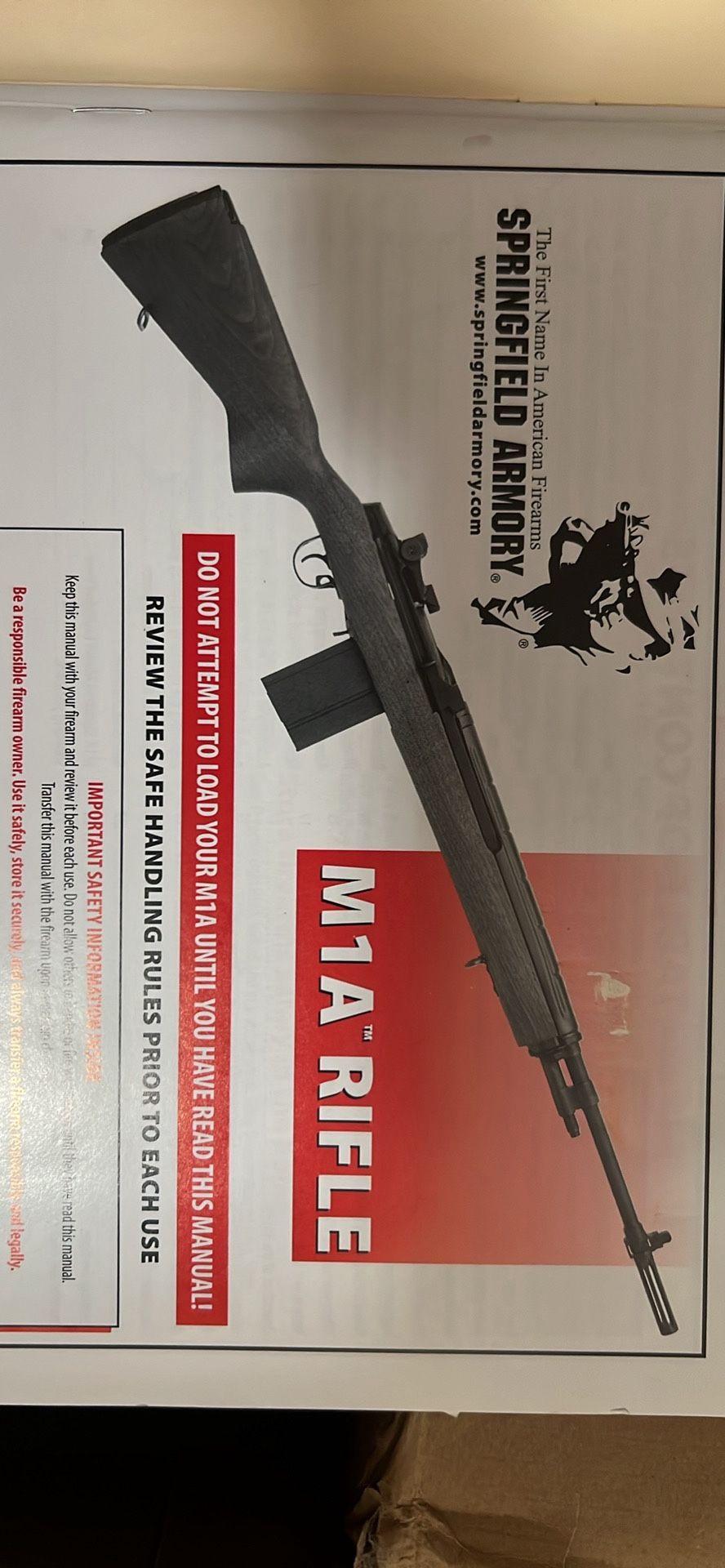 M1A safety manual
