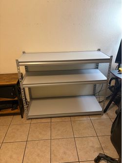 Garage storage shelf
