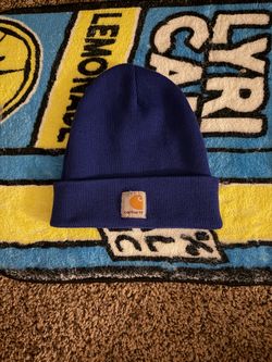Carhartt Knit Beanie Hat Blue