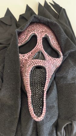 Girls scream costume pink diamond