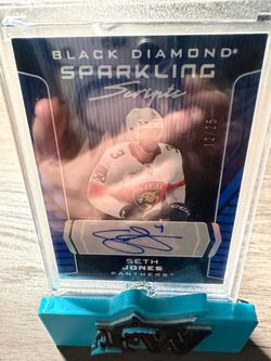 2022-232022-23 Seth Jones Florida Panthers Black Diamond Sparkling Scripts 12/25