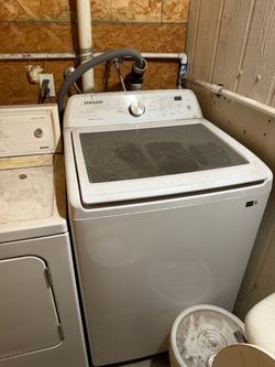 Washer Samsung  and dryer kenmore