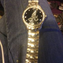A Working Genva Laxies Watch With A. Capital A