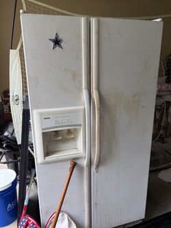 FREE Kenmore side by side fridge