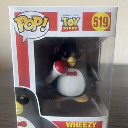 VAULTED Wheezy Toy Story Funko Pop #519 Penguin 2 Disney Pixar Movies Animation