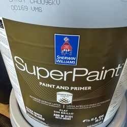 Sherman Williams Super paint Extra white 12 Gal (3x 5 Gal)