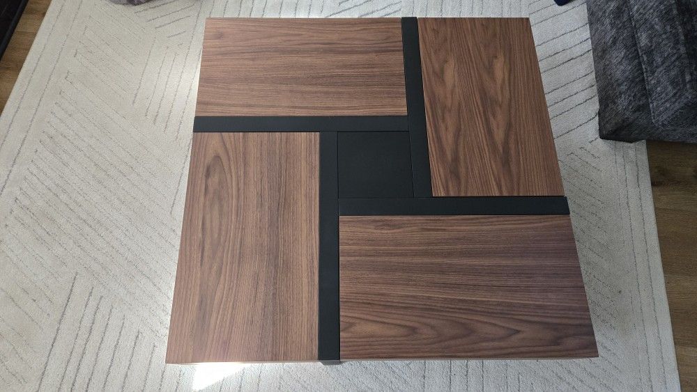 Coffee Table with 4 soft close drawers