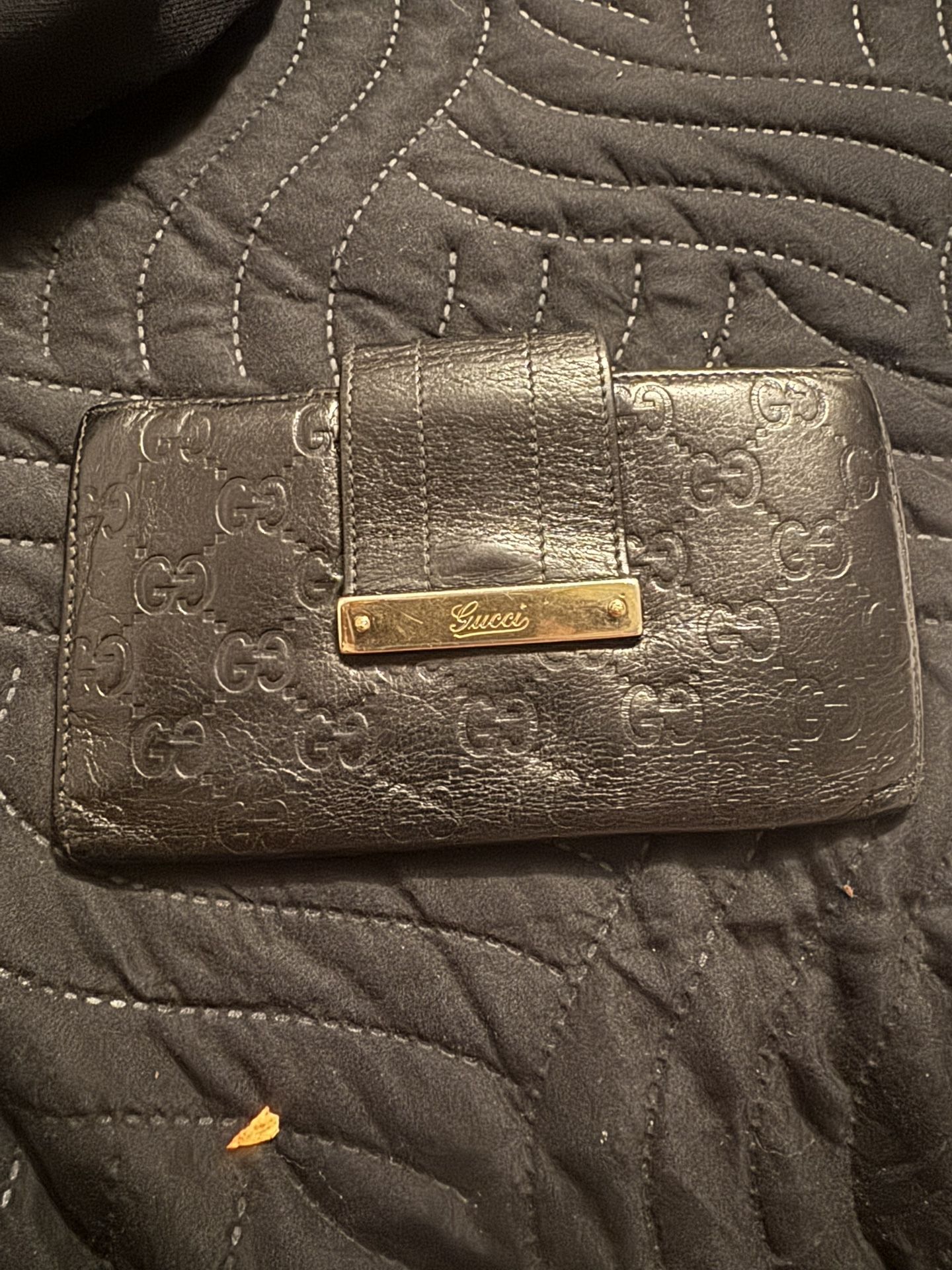 Authentic Gucci long wallet