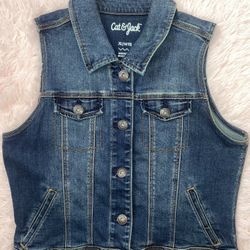 Cat & Jack Denim vest 