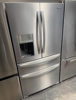 Deal: Whirlpool French Door w/ Drawer Freezer – Stainless, Ice/Water