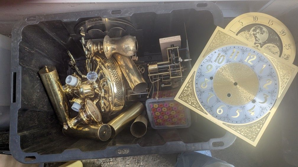Steam Punk Stuff, Assorted Brass, Colored Metal