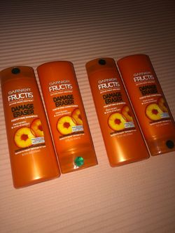 GARNIER FRUCTIS SHAMPOO AND CONDITIONER