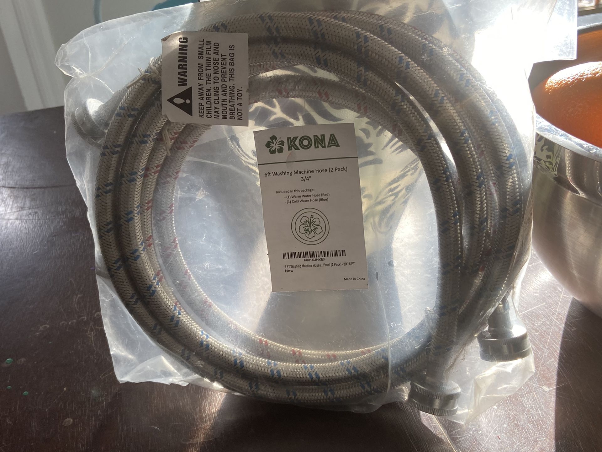 Stainless steel Washing machine hose
